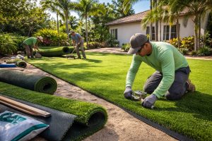Installing Synthetic Turf