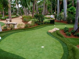 A putting course completed by Southwest Greens of Florida in West Palm Beach, FL.