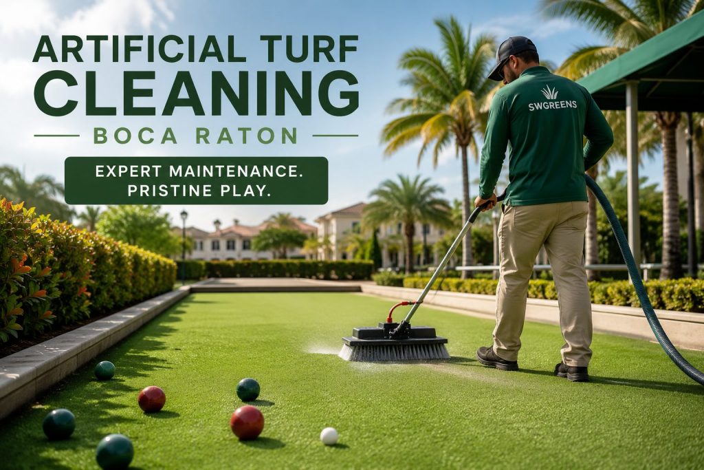 Artificial Turf Cleaning Boca Raton
